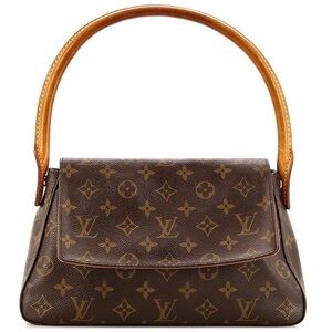 Looping Handbag Monogram Canvas Mini